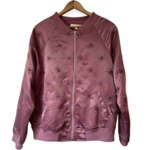 Ballet Core Honey Punch Silky Cardigan Jacket Mauve Women’s Size Medium Spring